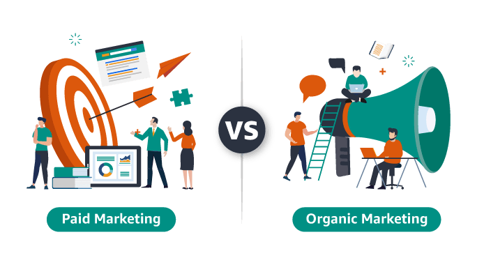 Paid Marketing vs Organic Marketing