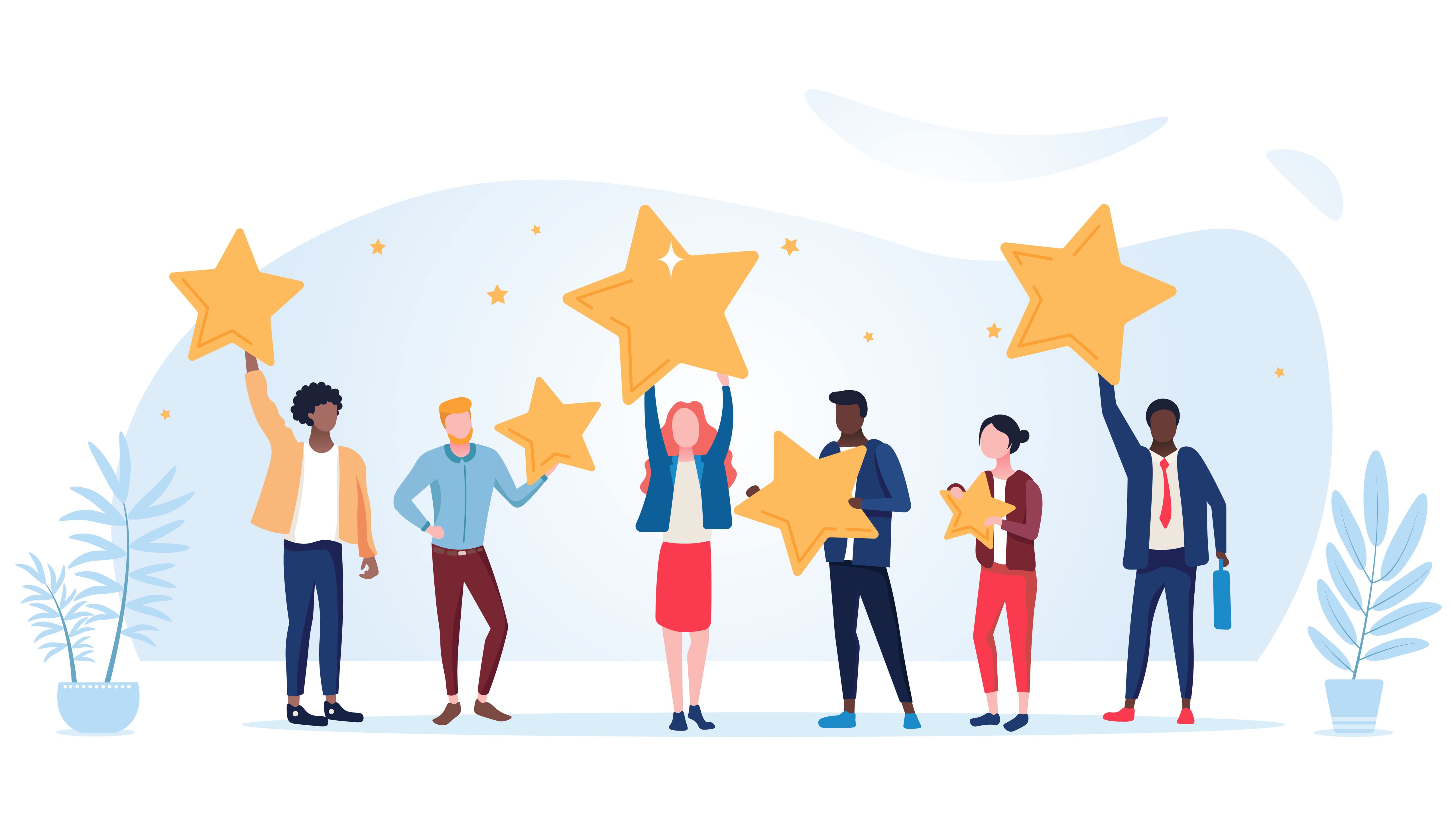 image showing a chat between a human and a AI chatbot over a phone.