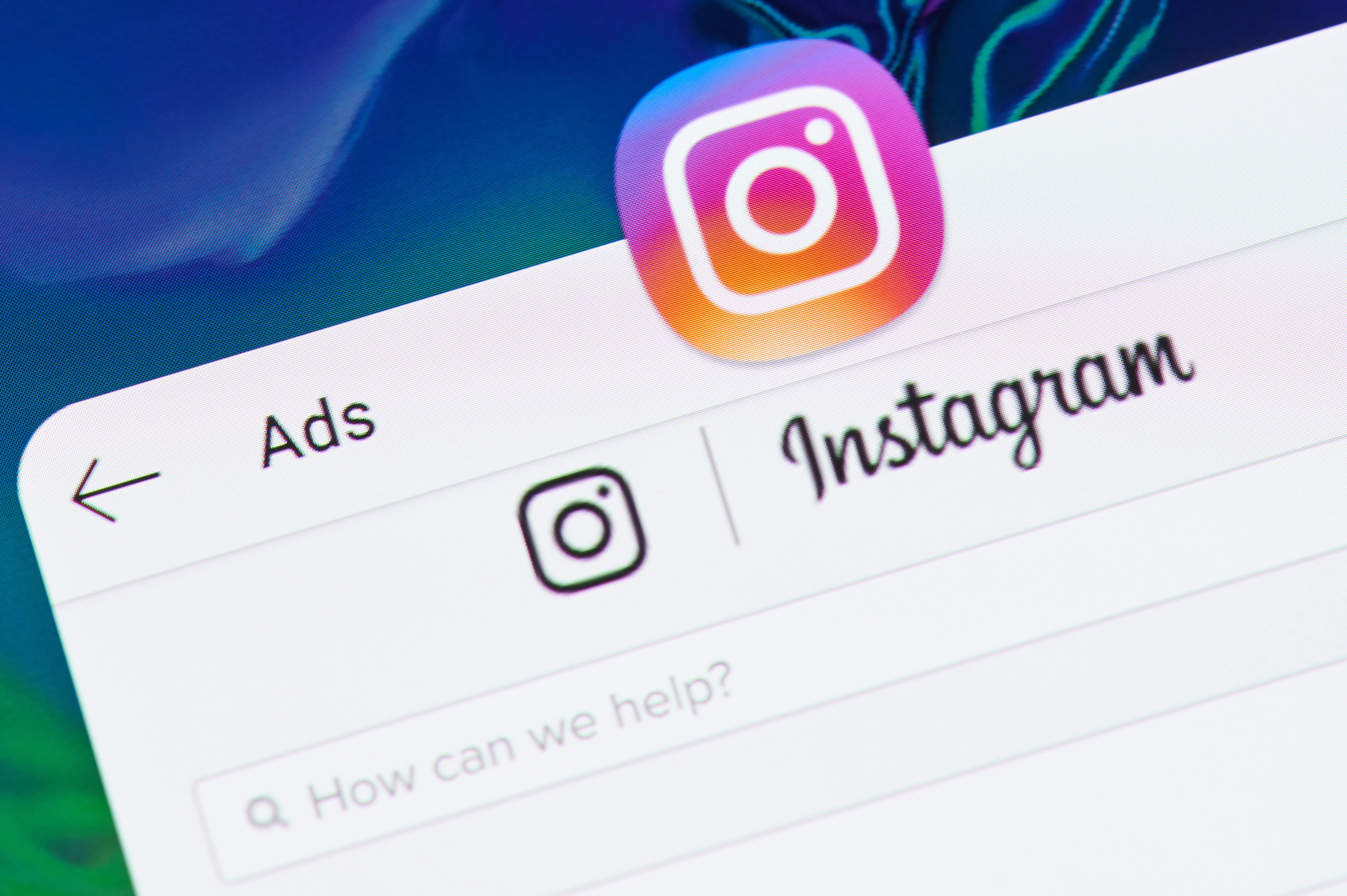 Image shows an instagram ads starter screen- What are instagram ads?